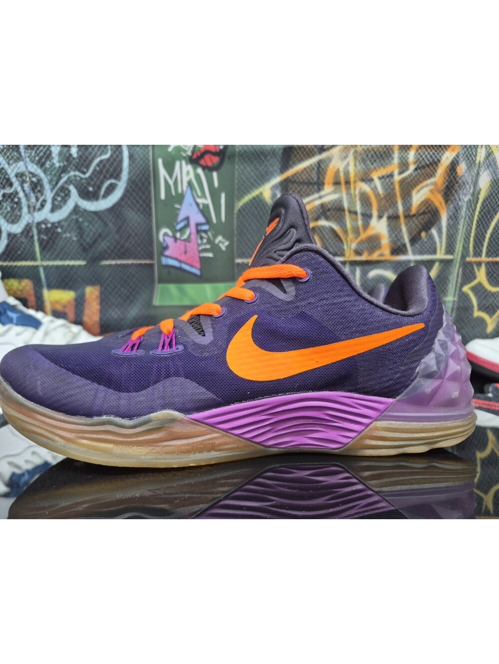 Nike Zoom Kobe Venomenon 5 Court Purple (749884-585) Sz 10.5 Men RARE Pre-Owned